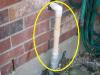 Main water line not insulated - The Woodlands 